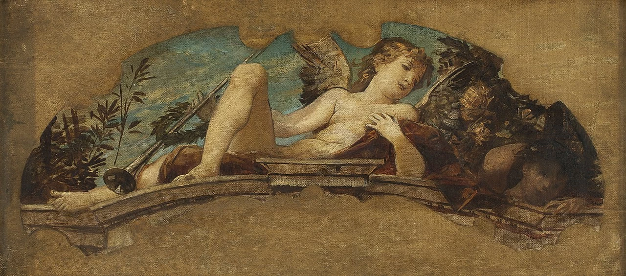 Progetto della lunetta per il Teatro Comunale di Fiume - Galleria austriaca Belvedere, Vienna